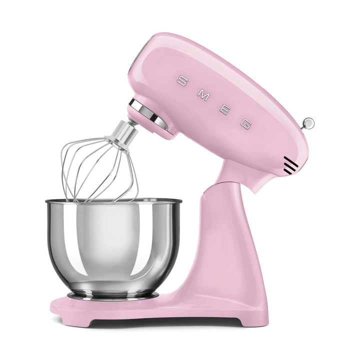 Smeg Tilting Stand Mixer, Pastel Pink 