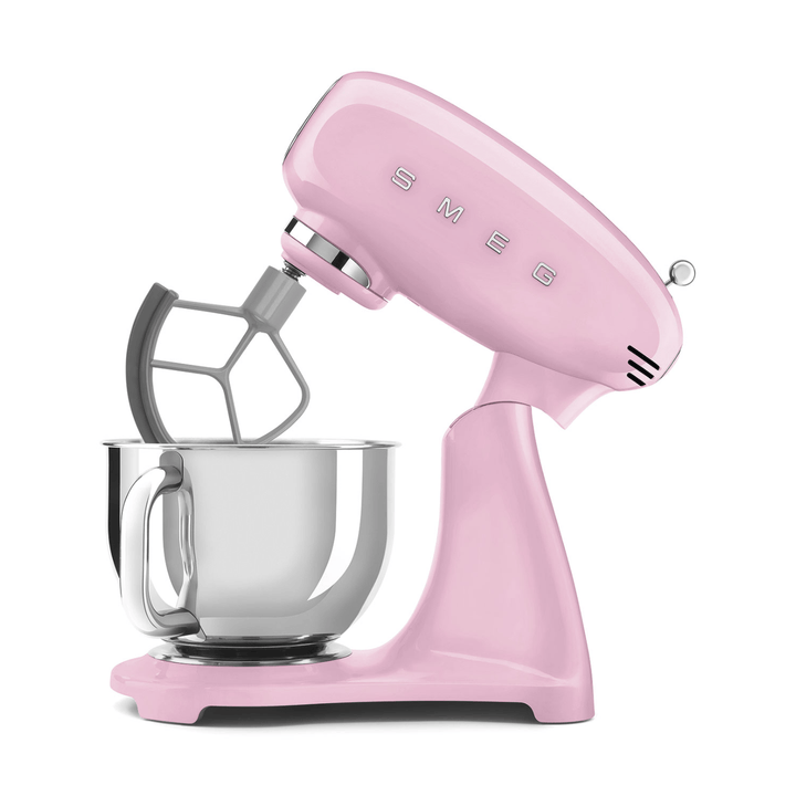 Smeg Tilting Stand Mixer, Pastel Pink 