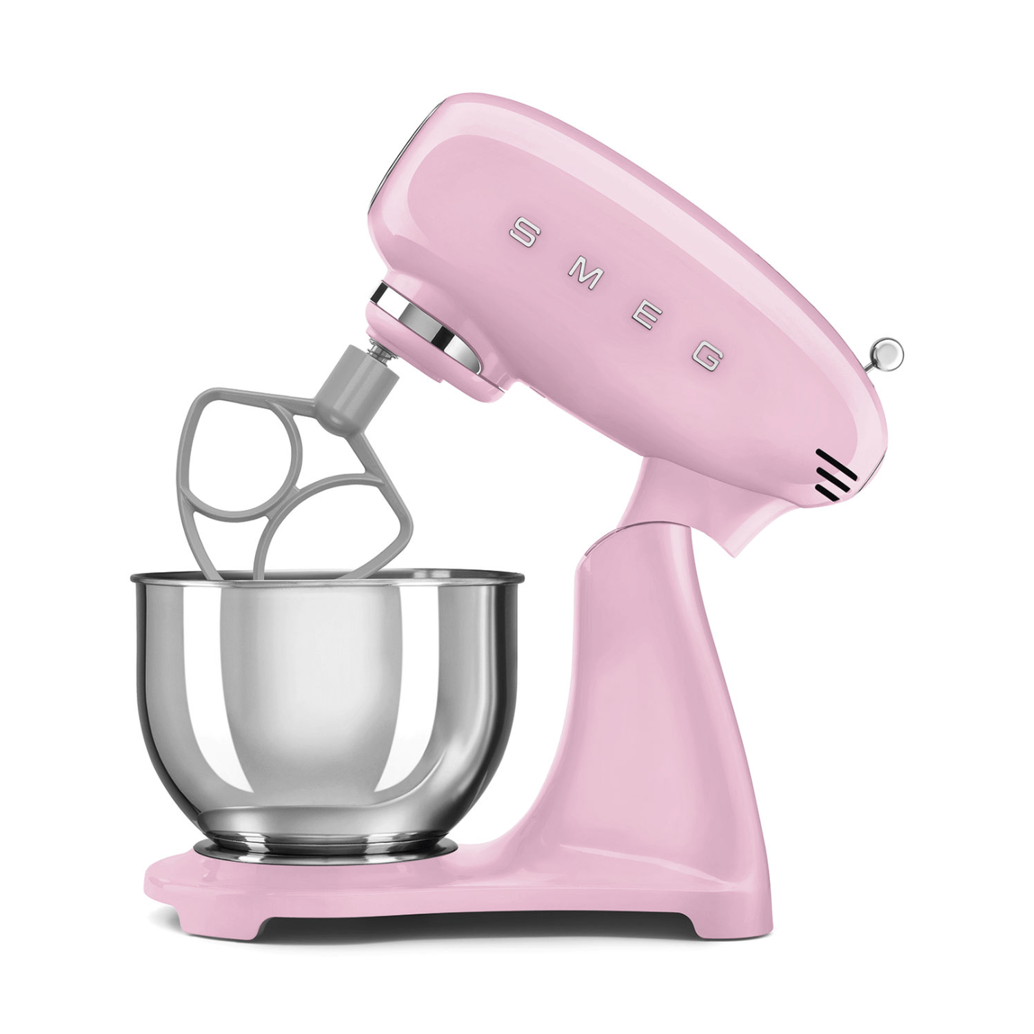 Smeg Tilting Stand Mixer, Pastel Pink #SMF05PKUS