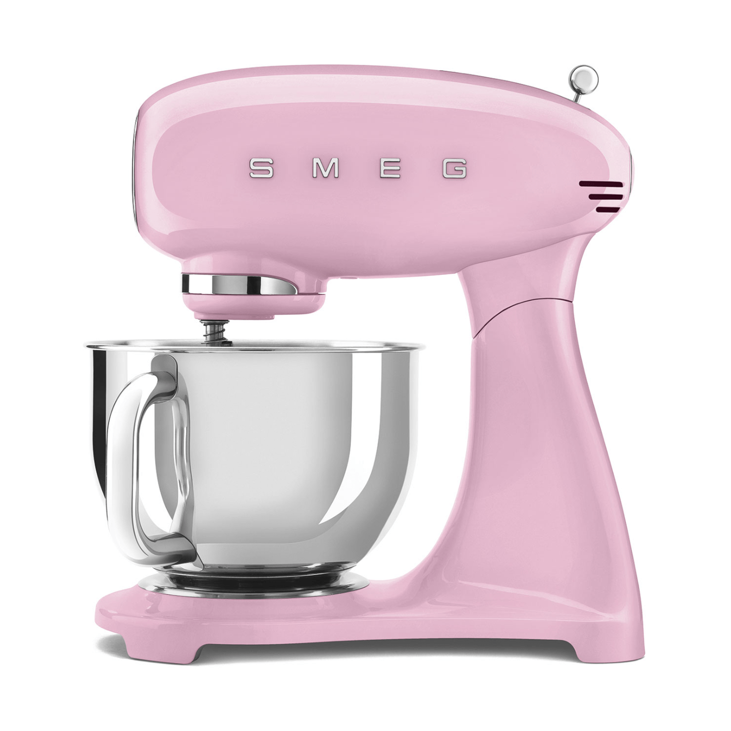 Smeg Tilting Stand Mixer, Pastel Pink #SMF05PKUS