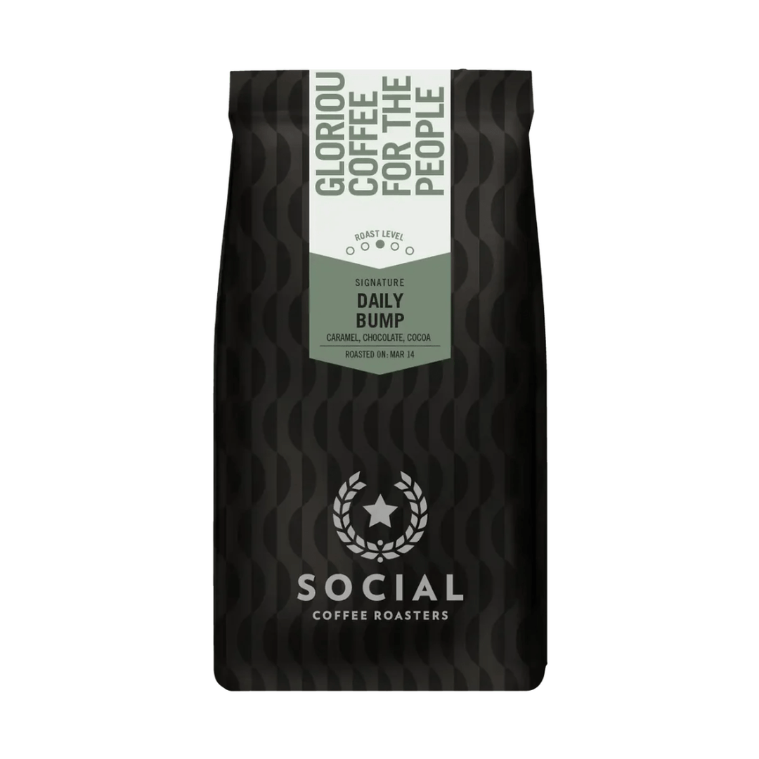Social Daily Bump Whole Bean Espresso Blend, 12oz.