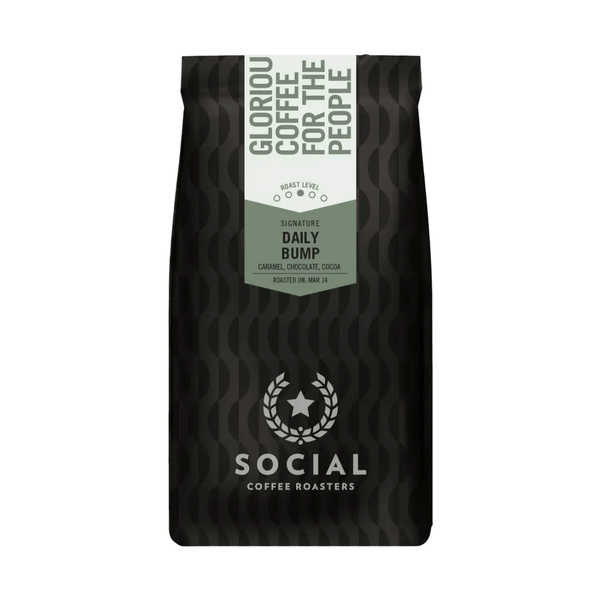 Social Daily Bump Whole Bean Espresso Blend, 12oz.
