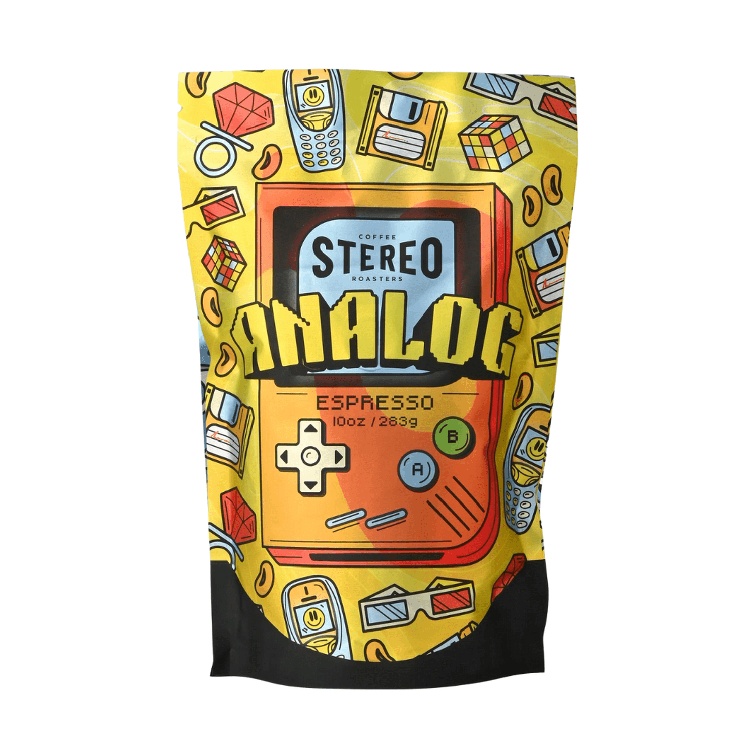 Stereo Coffee Roasters Whole Bean Coffee Analog Espresso, 10oz