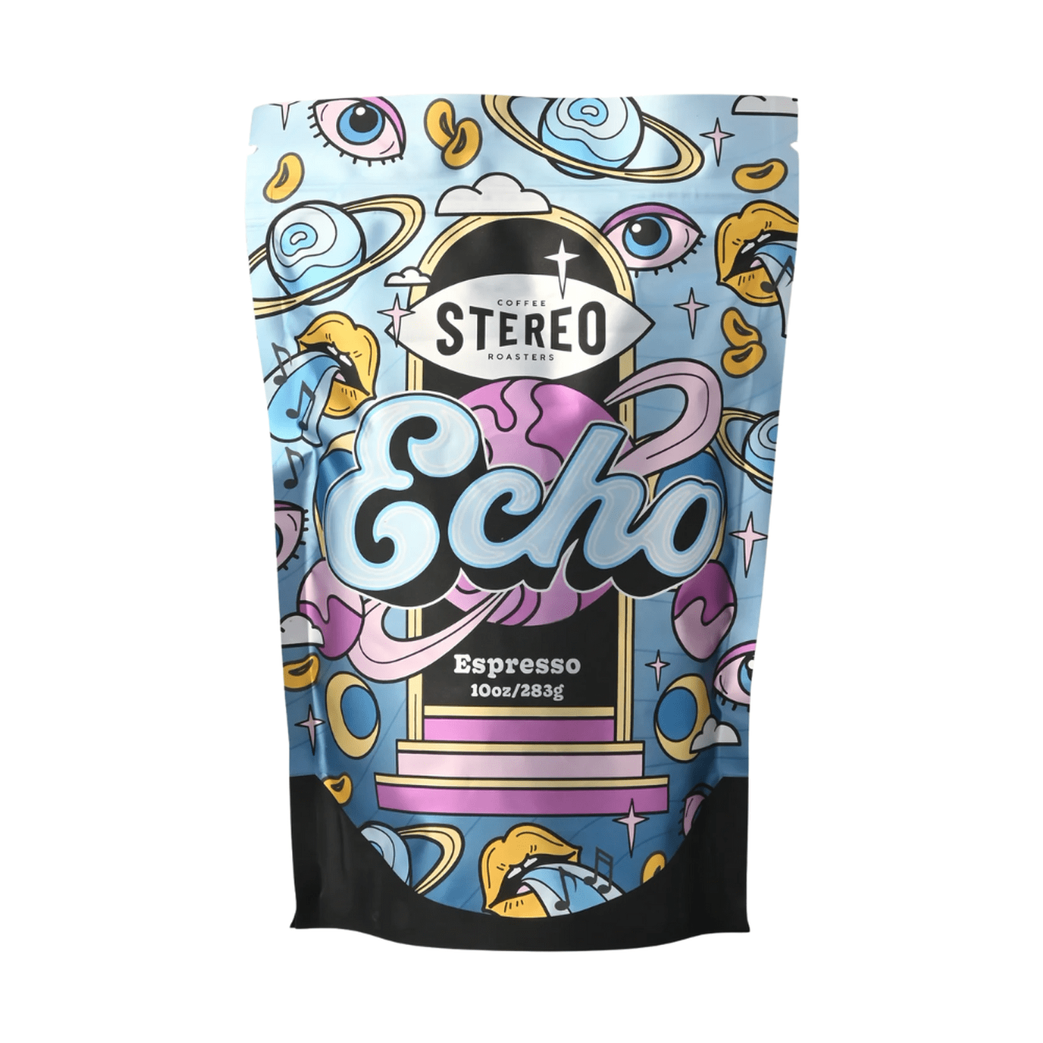 Stereo Coffee Roasters Whole Bean Coffee Echo Espresso, 10oz