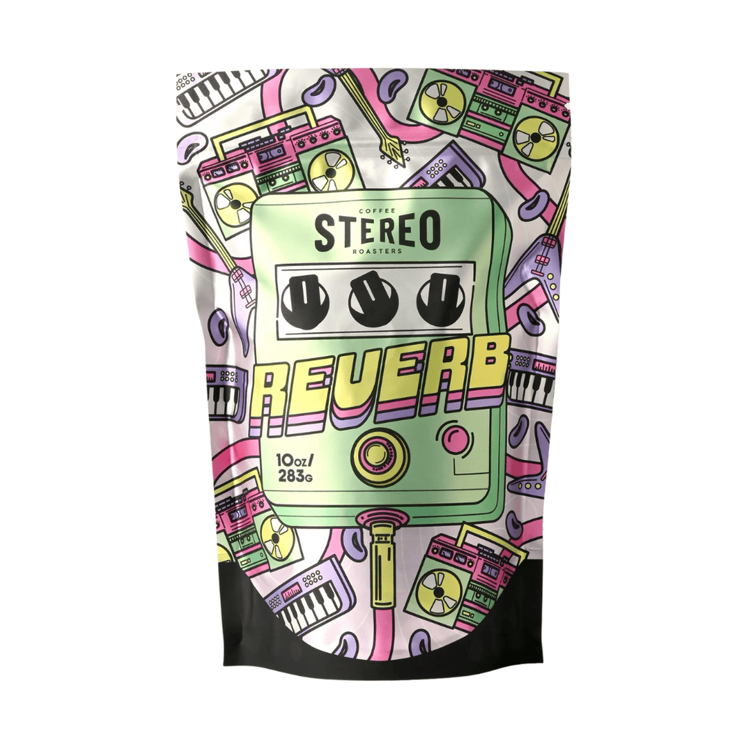Stereo Coffee Roasters Whole Bean Coffee Reverb Blend, 10oz