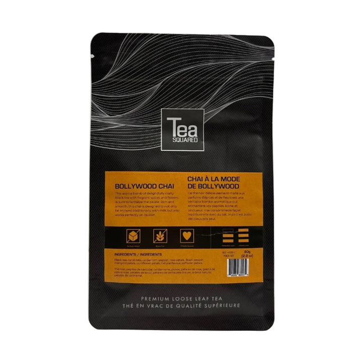 Tea Squared Loose Leaf Bollywood Chai, 80g