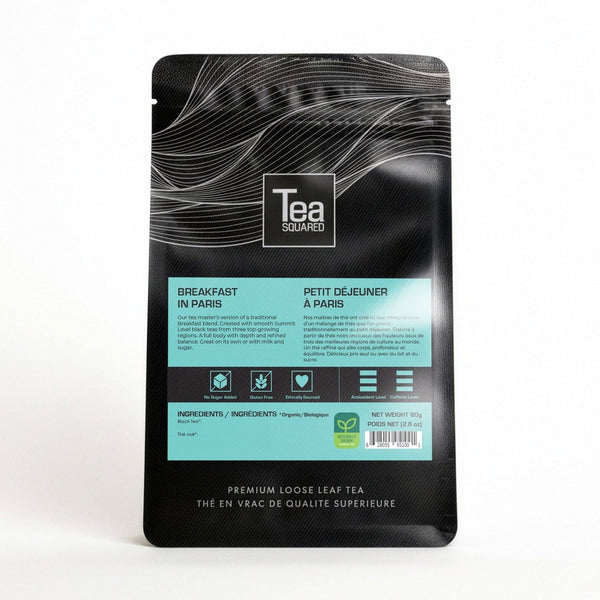 Tea Squared Loose Leaf Breakfast in Paris Black Tea, 80g
