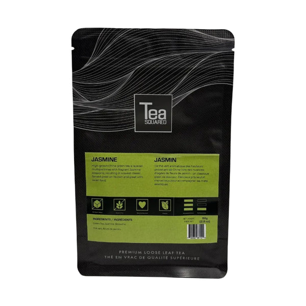 Tea Squared Loose Leaf Jasmine Tea, 80g