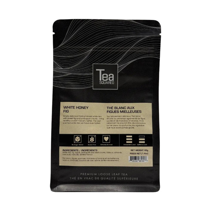 Tea Squared Loose Leaf White Honey Fig Tea, 40g