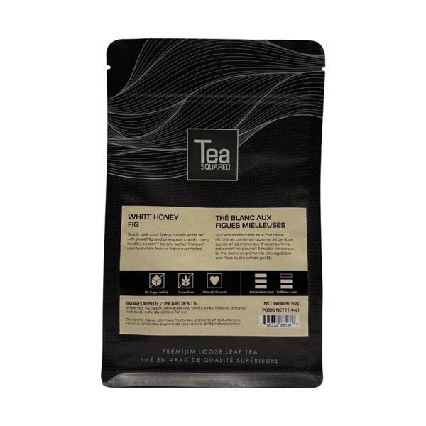Tea Squared Loose Leaf White Honey Fig Tea, 40g