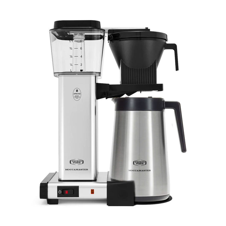 Technivorm Moccamaster KBGT-741 Coffee Maker, Polished Silver 