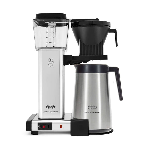 Technivorm Moccamaster KBGT-741 Coffee Maker, Polished Silver #79312