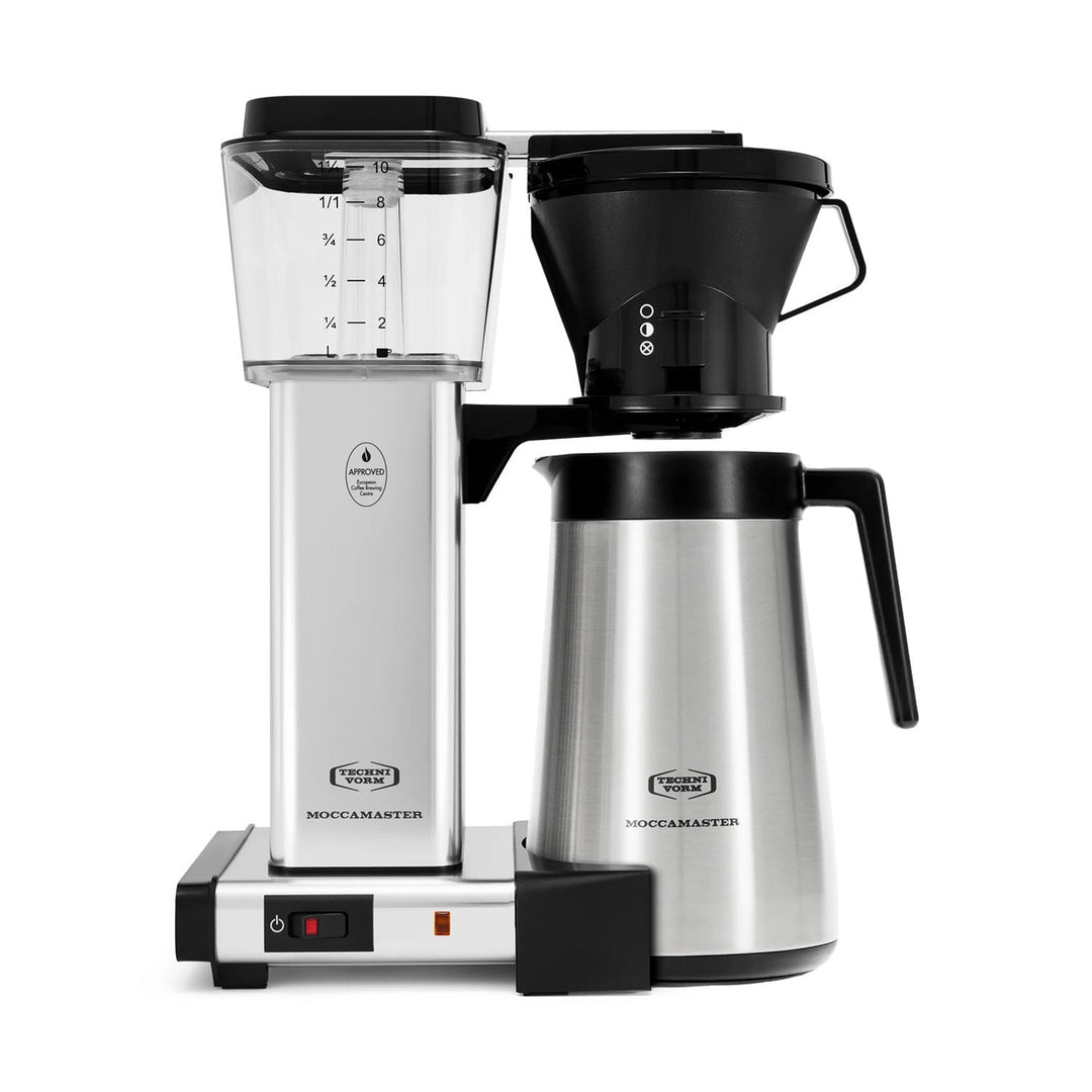 Technivorm Moccamaster KBT Coffee Maker, Polished Silver 