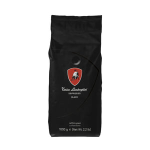 Tonino Lamborghini Black Medium Roast Whole Bean Espresso, 1 kg