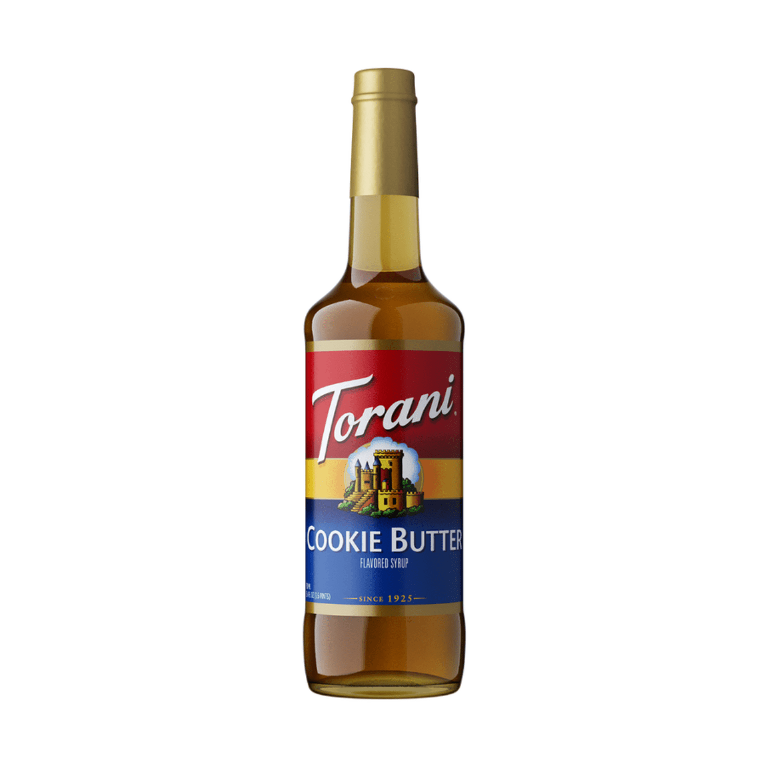 Torani Cookie Butter Syrup, 750ml Glass Bottle