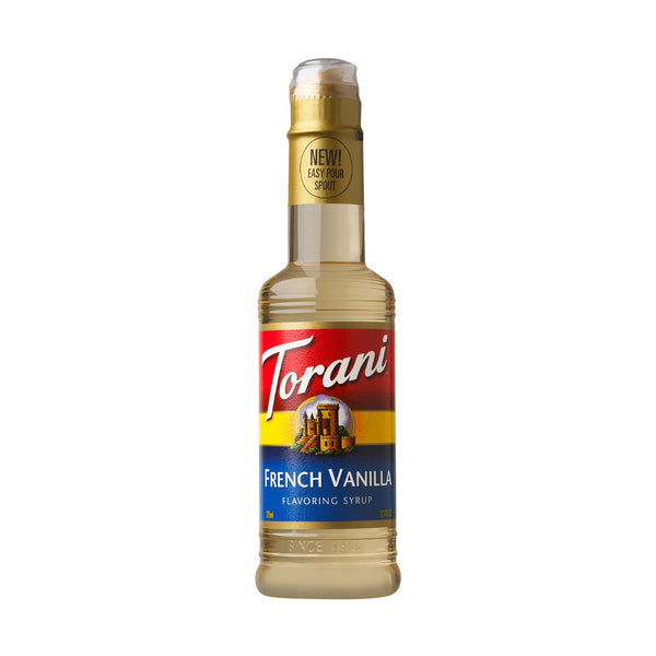 Torani French Vanilla Syrup 375ml Plastic Bottle