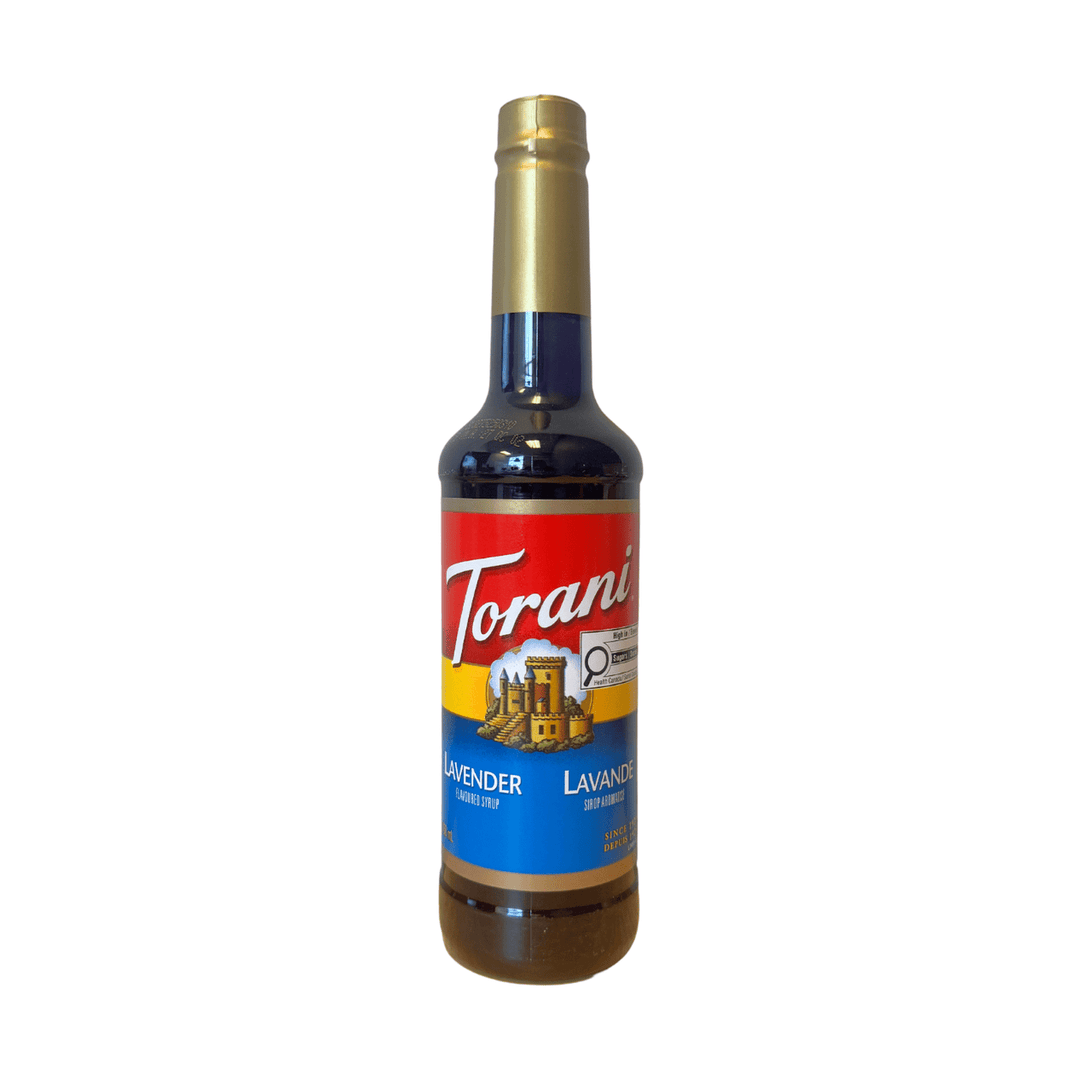 Torani Lavender Syrup, 750ml Plastic Bottle