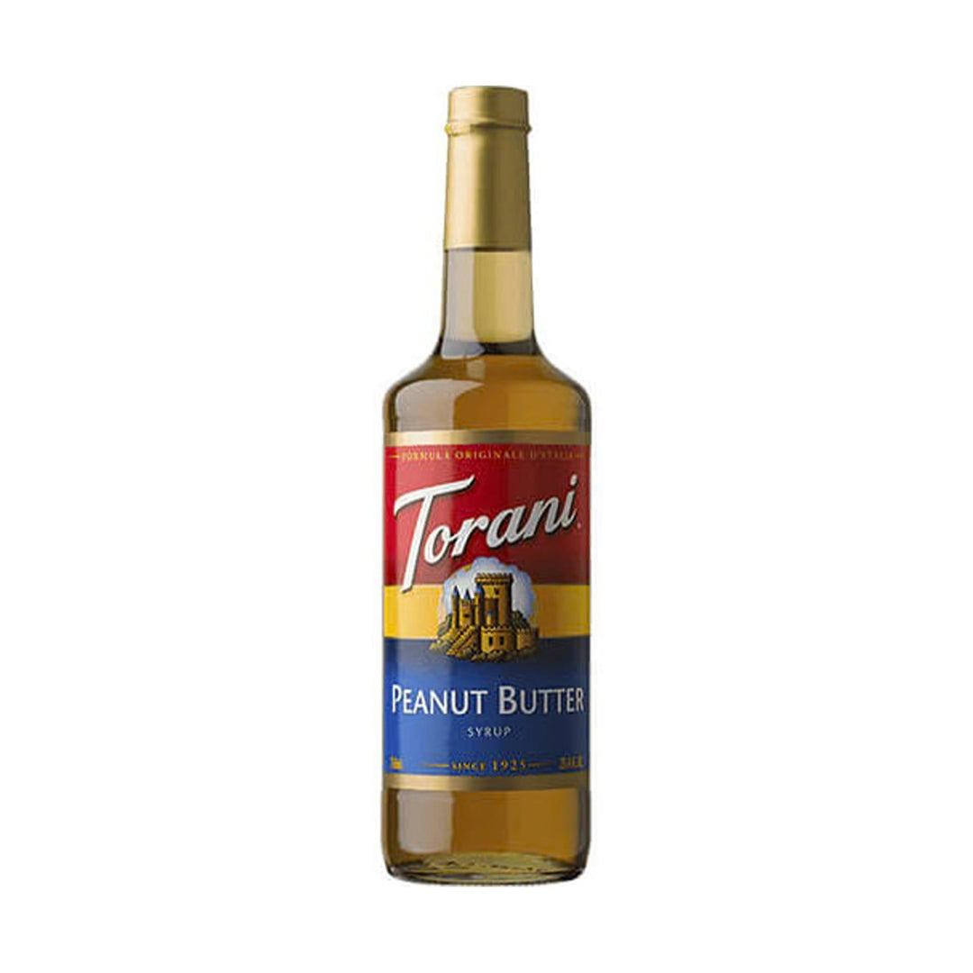 Torani Peanut Butter Syrup 750ml Glass Bottle