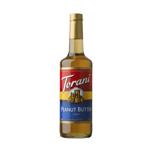 Torani Peanut Butter Syrup 750ml Glass Bottle