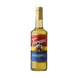 Torani Pineapple Syrup 750ml Glass Bottle