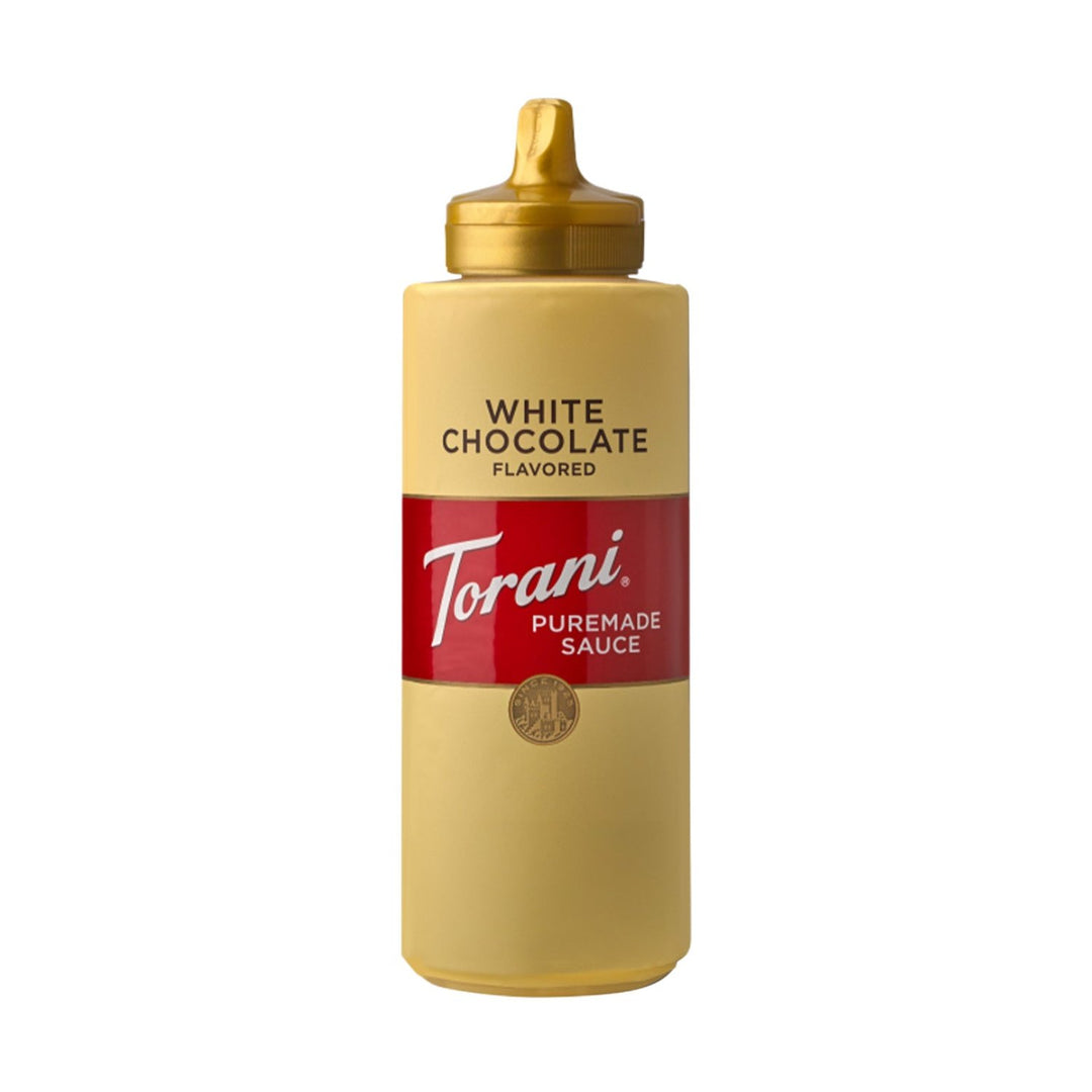 Torani Puremade White Chocolate Sauce 16.5 oz.
