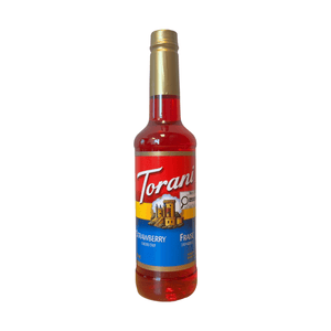 Torani Strawberry Syrup, 750ml Plastic Bottle