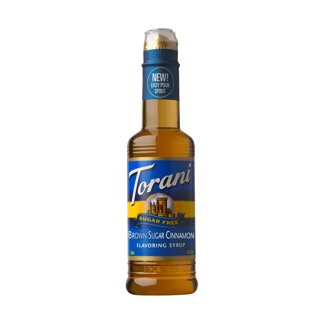 Torani Sugar Free Brown Sugar Cinnamon Syrup 375ml Plastic Bottle