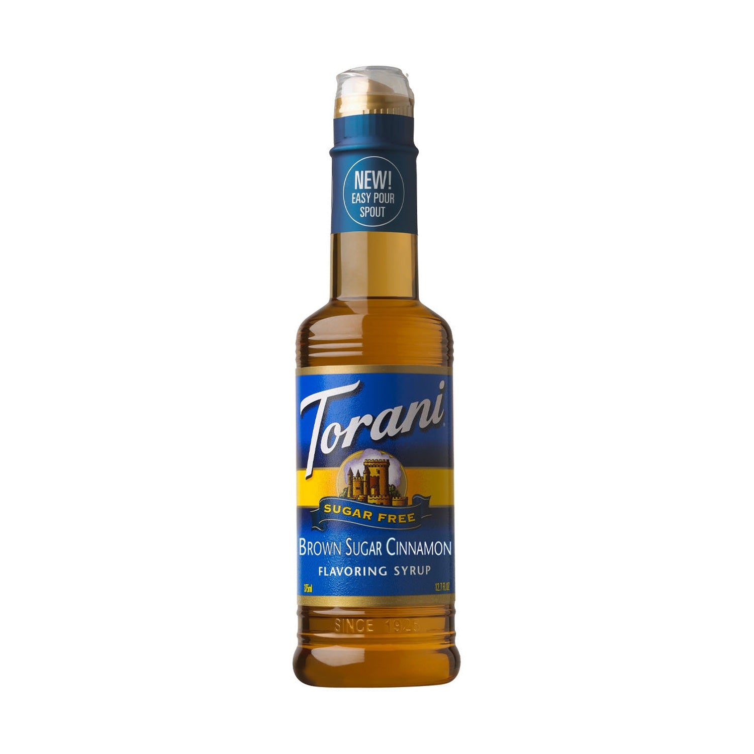 Torani Sugar Free Brown Sugar Cinnamon Syrup 375ml Plastic Bottle