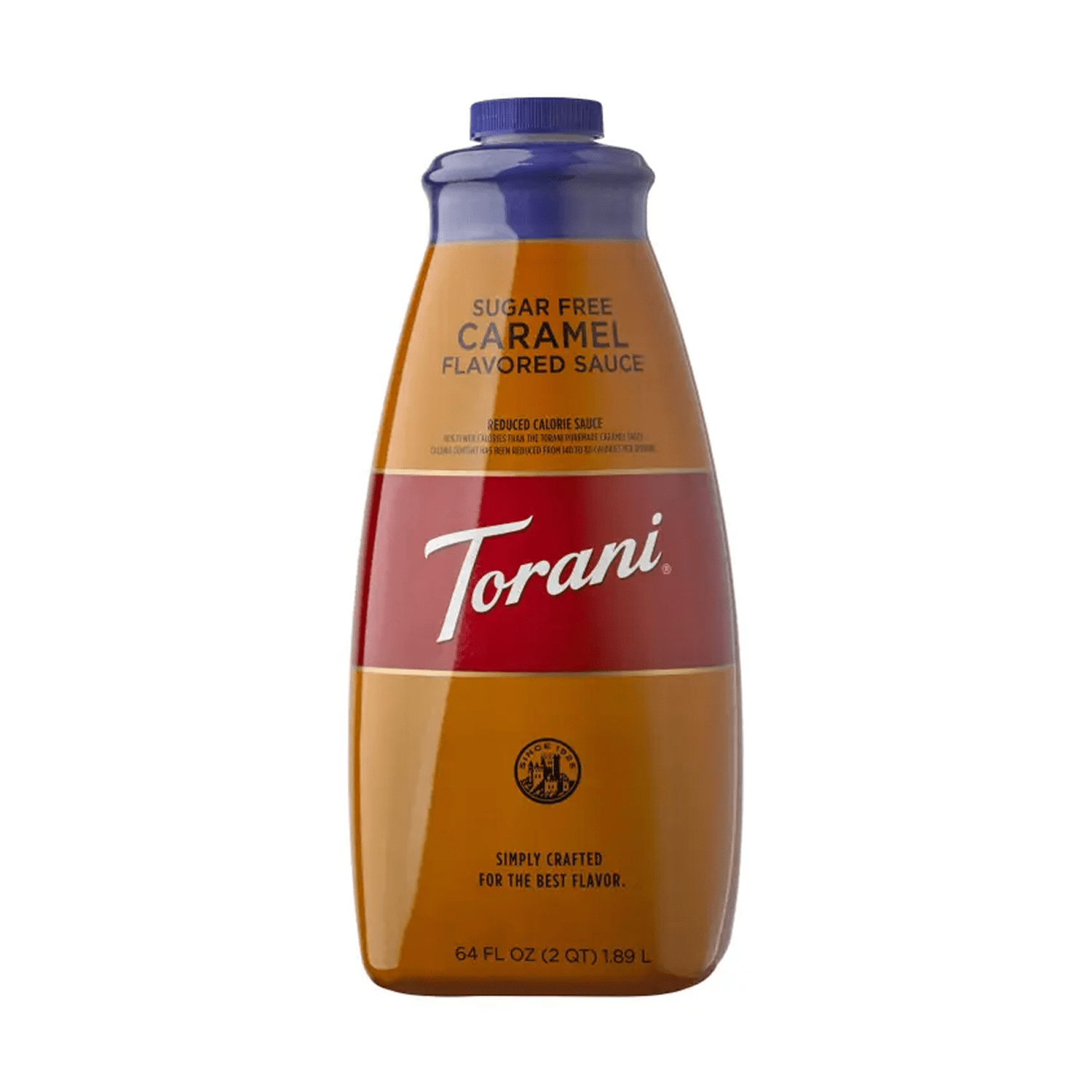 Torani Sugar Free Caramel Sauce, 64 oz.