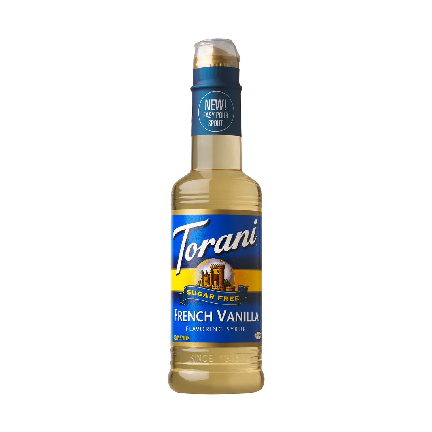 Torani Sugar Free French Vanilla Syrup 375ml Plastic Bottle