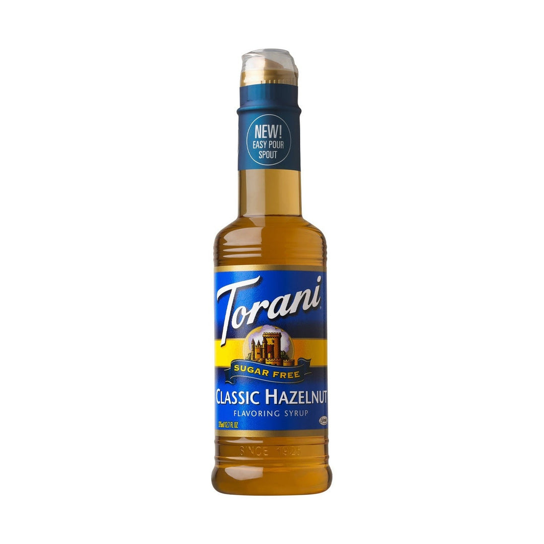 Torani Sugar Free Hazelnut Syrup 375ml Plastic Bottle