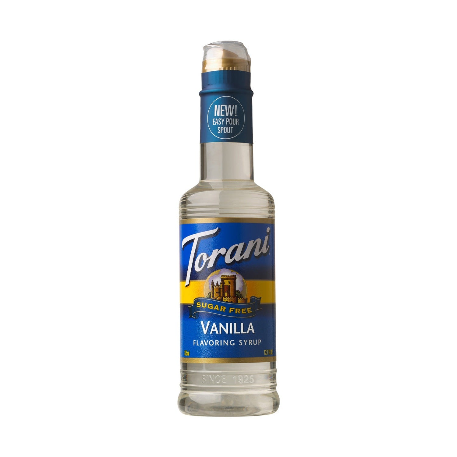 Torani Sugar Free Vanilla Syrup 375ml Plastic Bottle