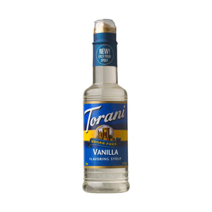 Torani Sugar Free Vanilla Syrup 375ml Plastic Bottle