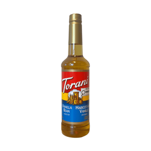 Torani Vanilla Bean Syrup, 750ml Plastic Bottle