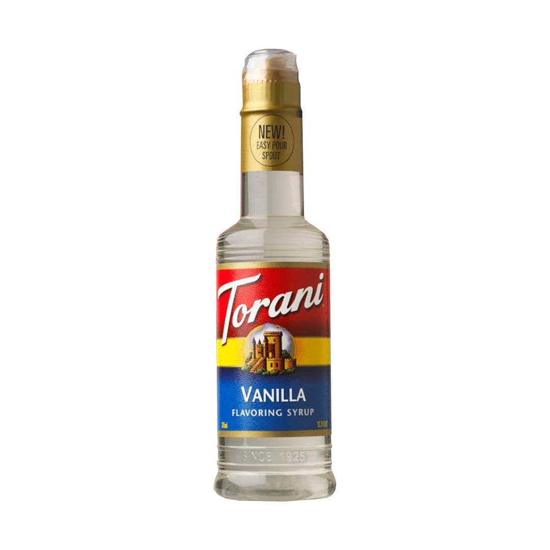 Torani Vanilla Syrup 375ml Plastic Bottle