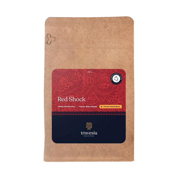 Travesia Roasters Coffee Red Shock Whole Bean Coffee 250g