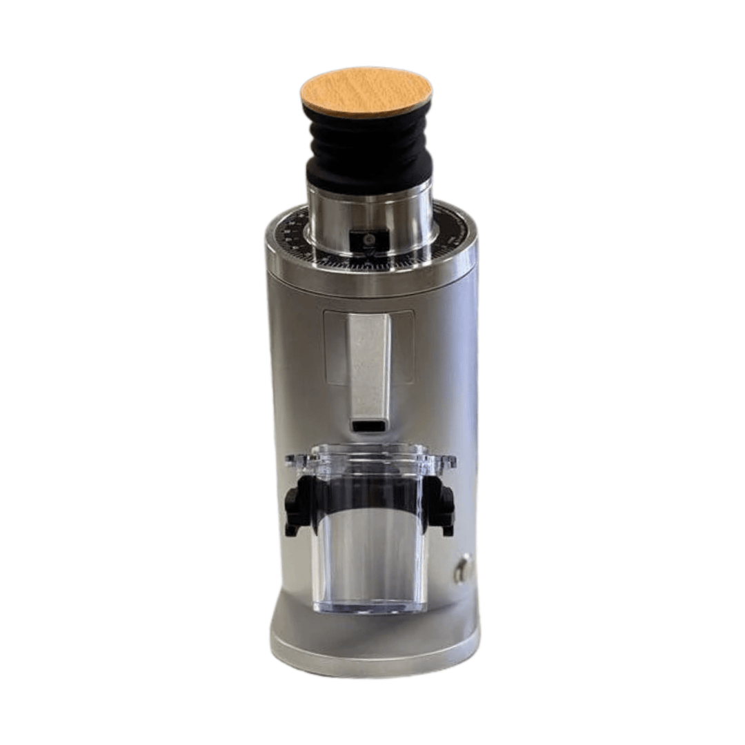 OPEN BOX | Turin DF54 V3 Single Dose Coffee Grinder with Stainless Steel Burrs, Silver