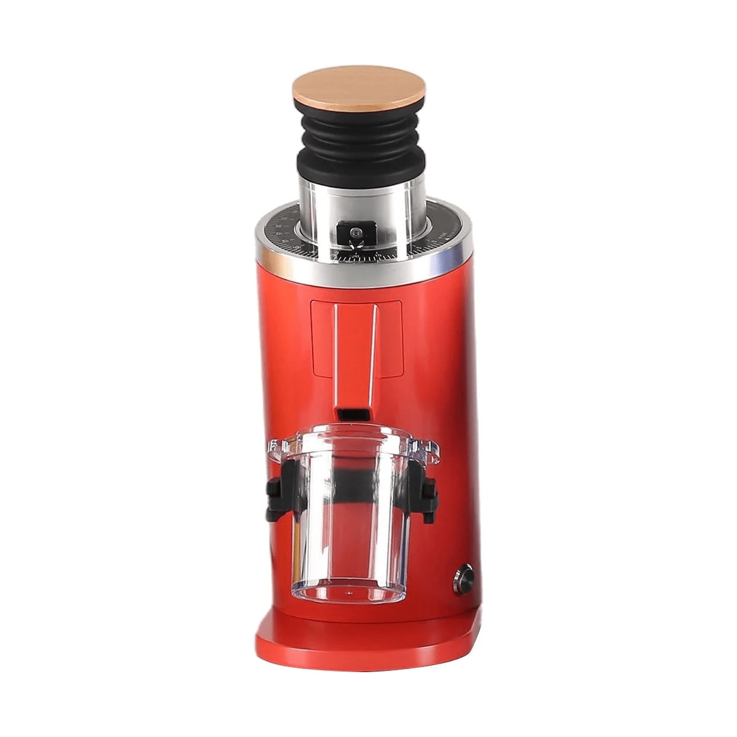 Turin DF54 V3 Single Dose Coffee Grinder with Stainless Steel Burrs, Red