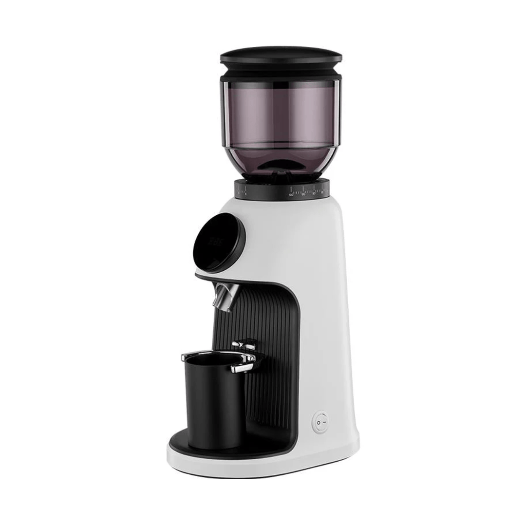 Turin GF64 Coffee Grinder Stainless Steel Burrs, White