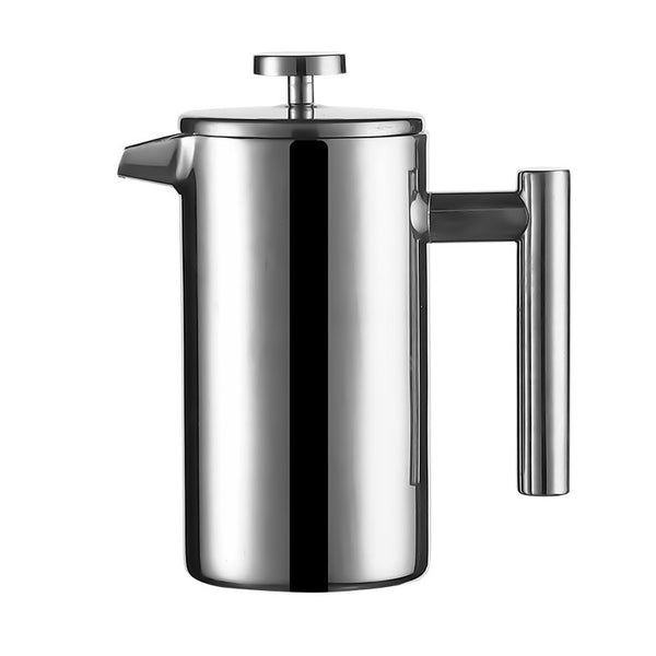 I.XXI 1L French Press, Polished Steel
