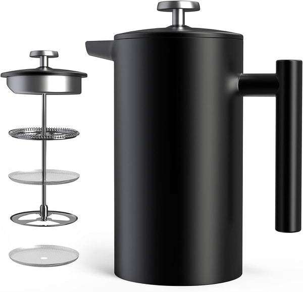 I.XXI 1L French Press, Black