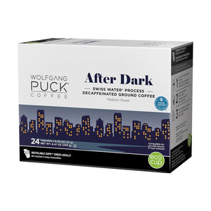 Wolfgang Puck After Dark Swiss Water Process Decaf Single Serve Coffee 24 Pack