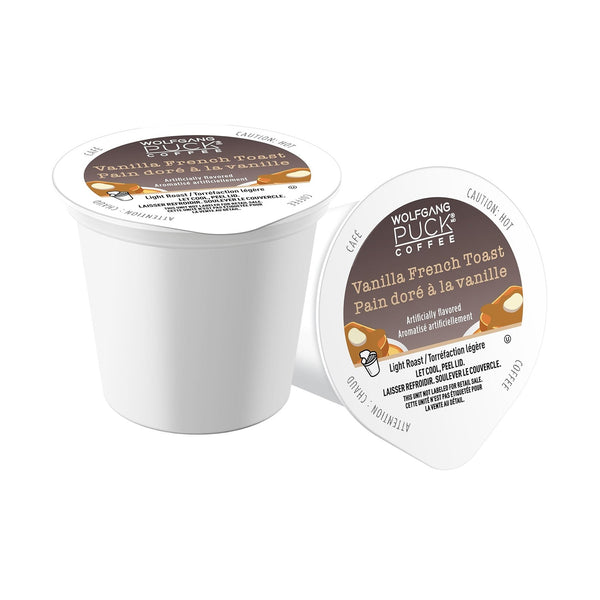 Wolfgang Puck Vanilla French Toast Single Serve Coffee 24 Pack