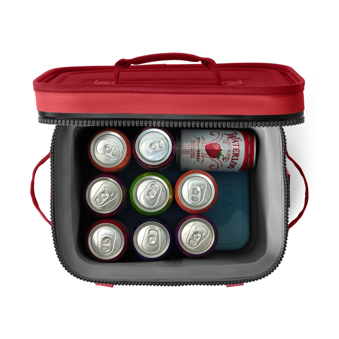 YETI Hopper Flip 12 Soft Cooler, Rescue Red