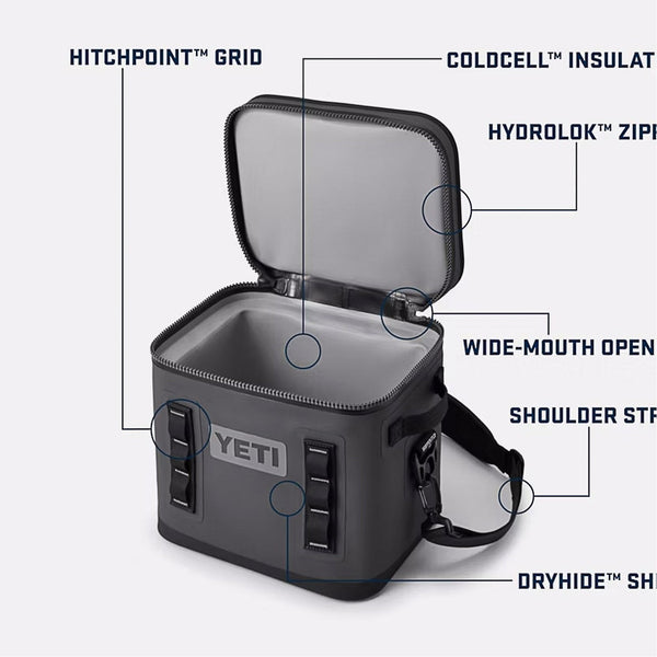 YETI Hopper Flip 12 Soft Cooler, Ultramarine Violet