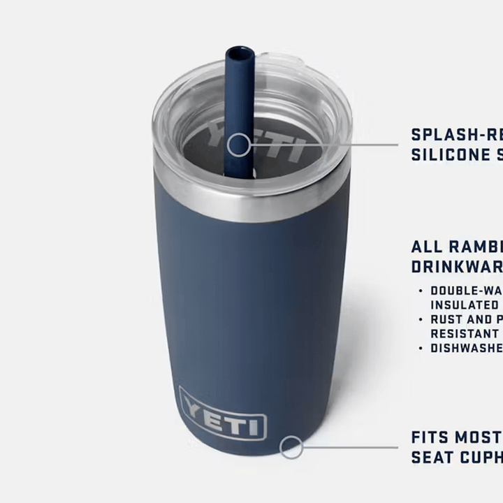 YETI Jr. 10oz. Tumbler with Straw Lid, Navy