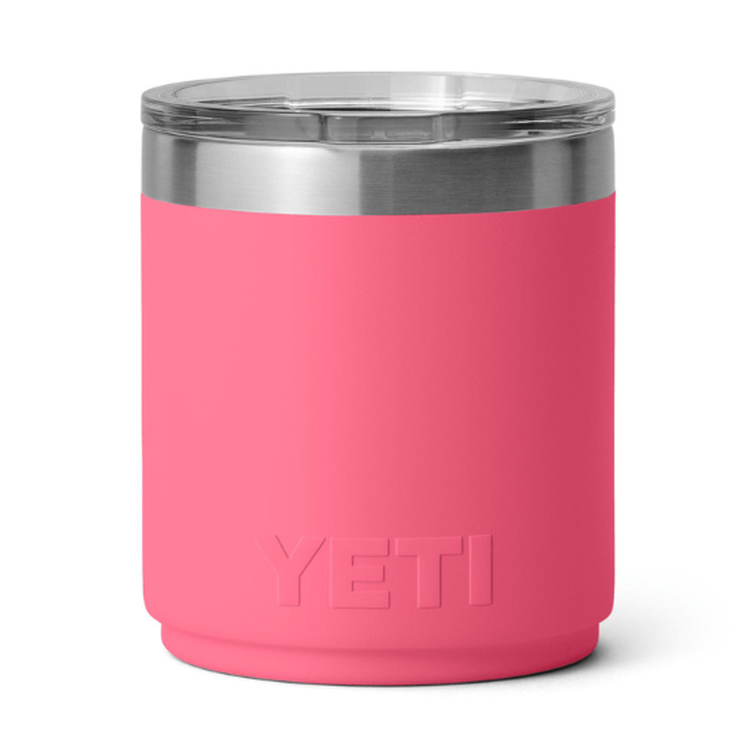 YETI Rambler 10 oz. Ceramic Lined Lowball 2.0 Cup, Tropical Pink