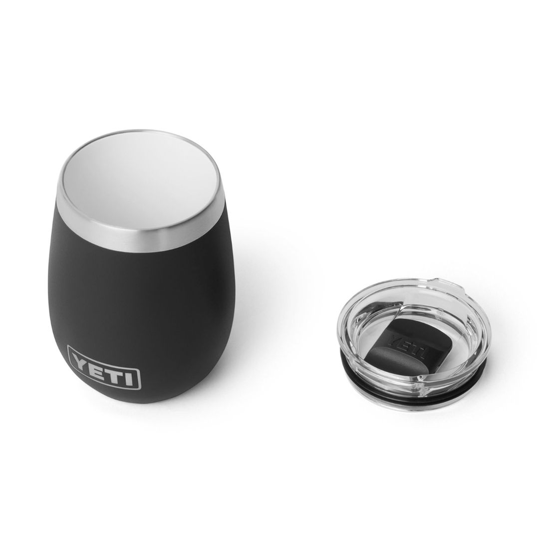 YETI Rambler 10 oz. Ceramic Lined Wine Tumbler, Black