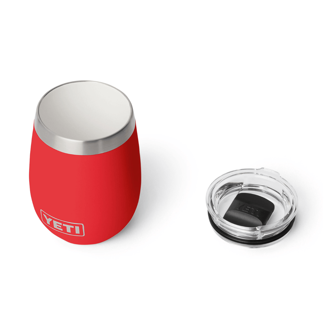 YETI Rambler 10 oz. Ceramic Lined Wine Tumbler, Rescue Red