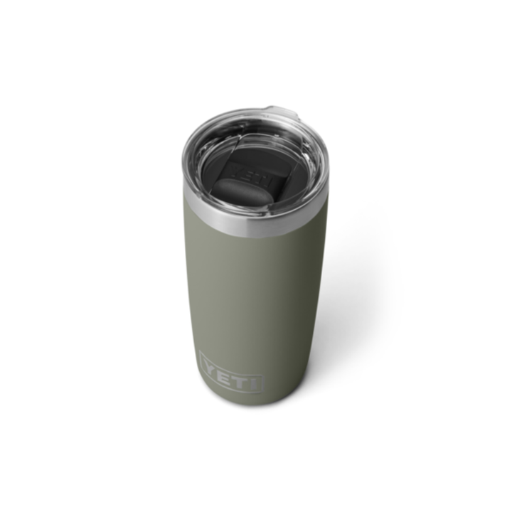 YETI Rambler 10 oz. Tumbler with MagSlider Lid, Pampa Green
